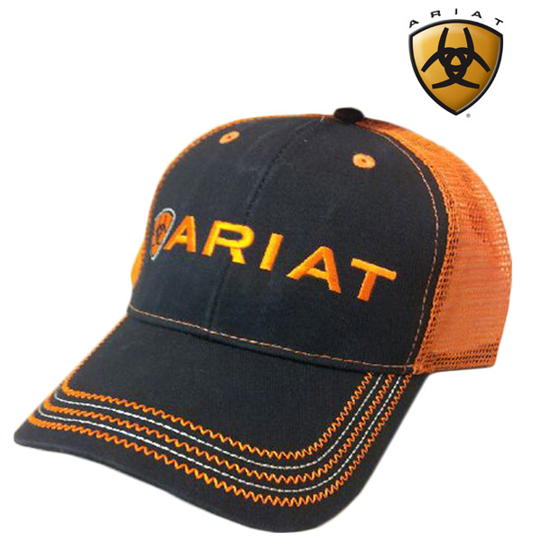 Ariat Boots Cap BLACK / ORANGE TRUCKER 15160276