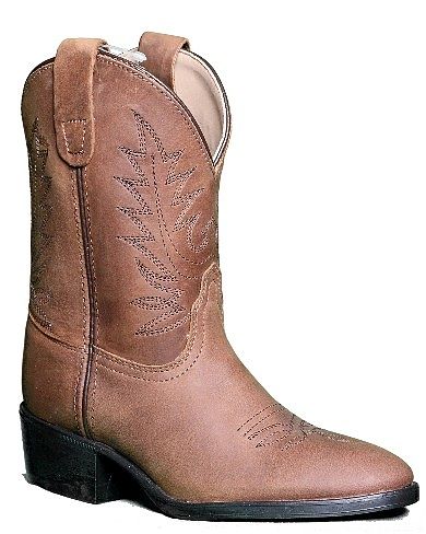 Pocono Childrens Boots in Walnut Brown Leather