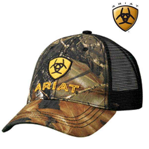 Ariat Embroidery Logo with Camo Ball Cap 15816222