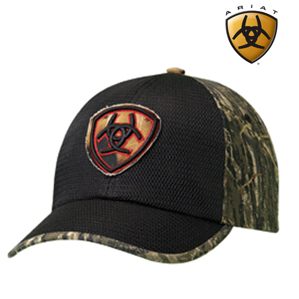 Ariat Boots Cap Camouflage Logo Black 1582201