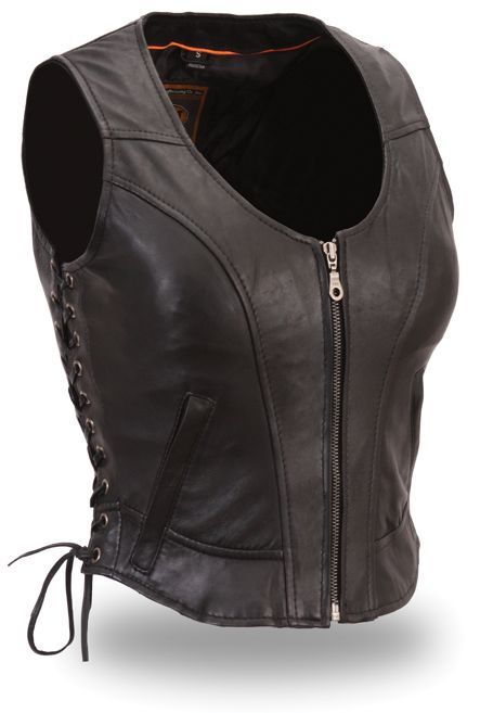 Clean Side-Lace Vest