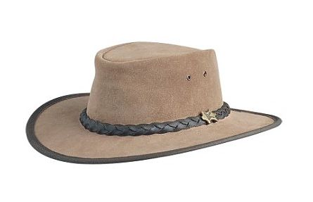 Bushwalker Rough Out Moose Leather BC Hat
