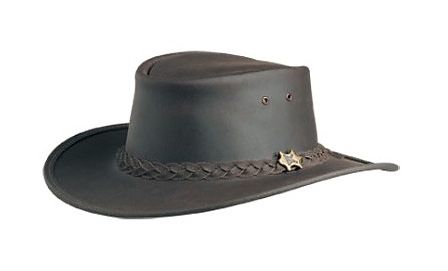 Bushwalker Smooth Brown Oily BC Hat