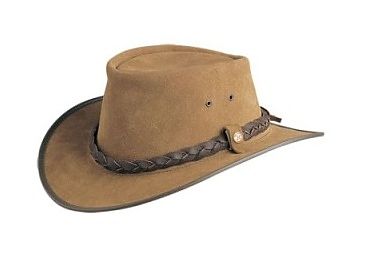 Bac Pac Traveler Rough Out Bark Leather BC Hat