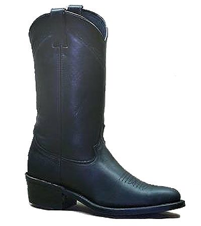 Mens Abilene Black Work Western Boots