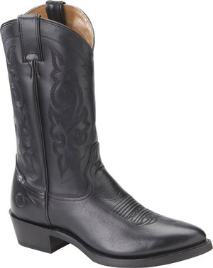 12 Inch Work Western Black
