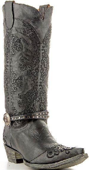 Womens Old Gringo Boots Inese Black