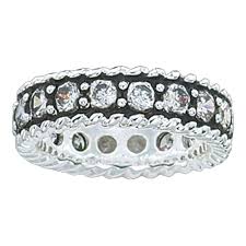 Crystal Shine Band Ring (RG10CZ)