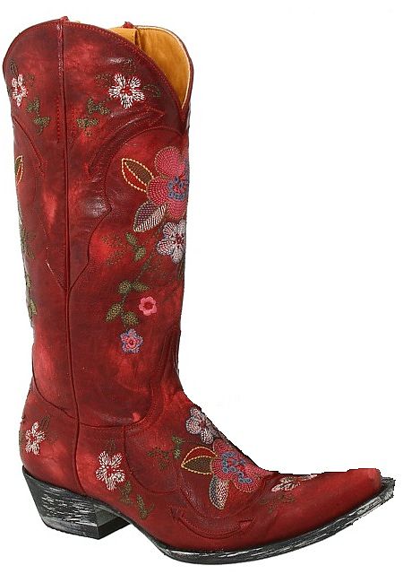 Womens Old Gringo Boots Bonnie in Red