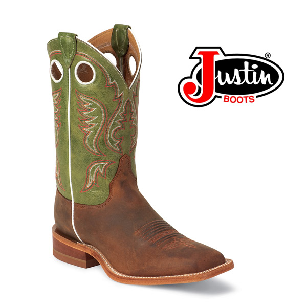 Men's Justin 11" Cognac Ponteggio BR307