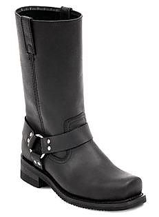 Milwaukee Motorcycle Boots Wrangler Black