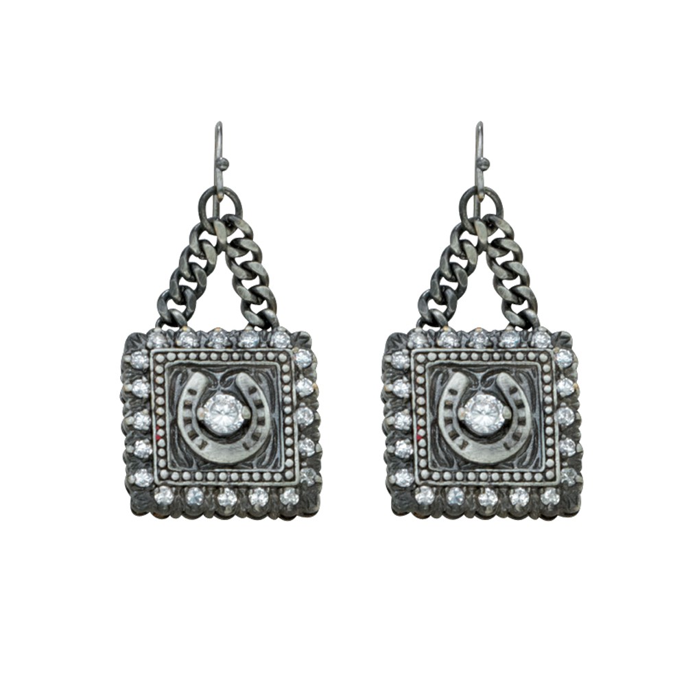 Western Stepping Stones Drop Earrings (ER1213)