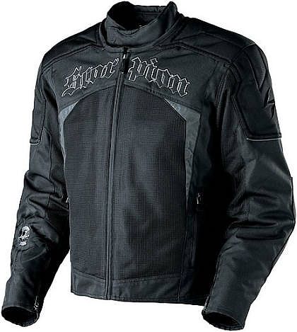 Scorpion Motorcycle Jacket Hat Trick in black