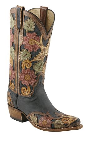 womens hand tooled boots