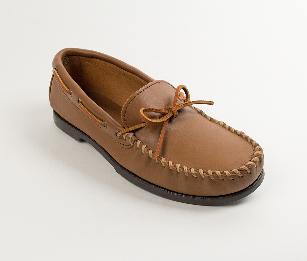 Men's Maple Leather Classic Camp Moccasin