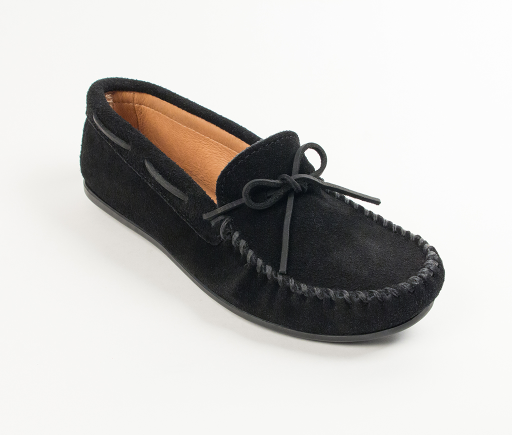 softmoc black moccasins