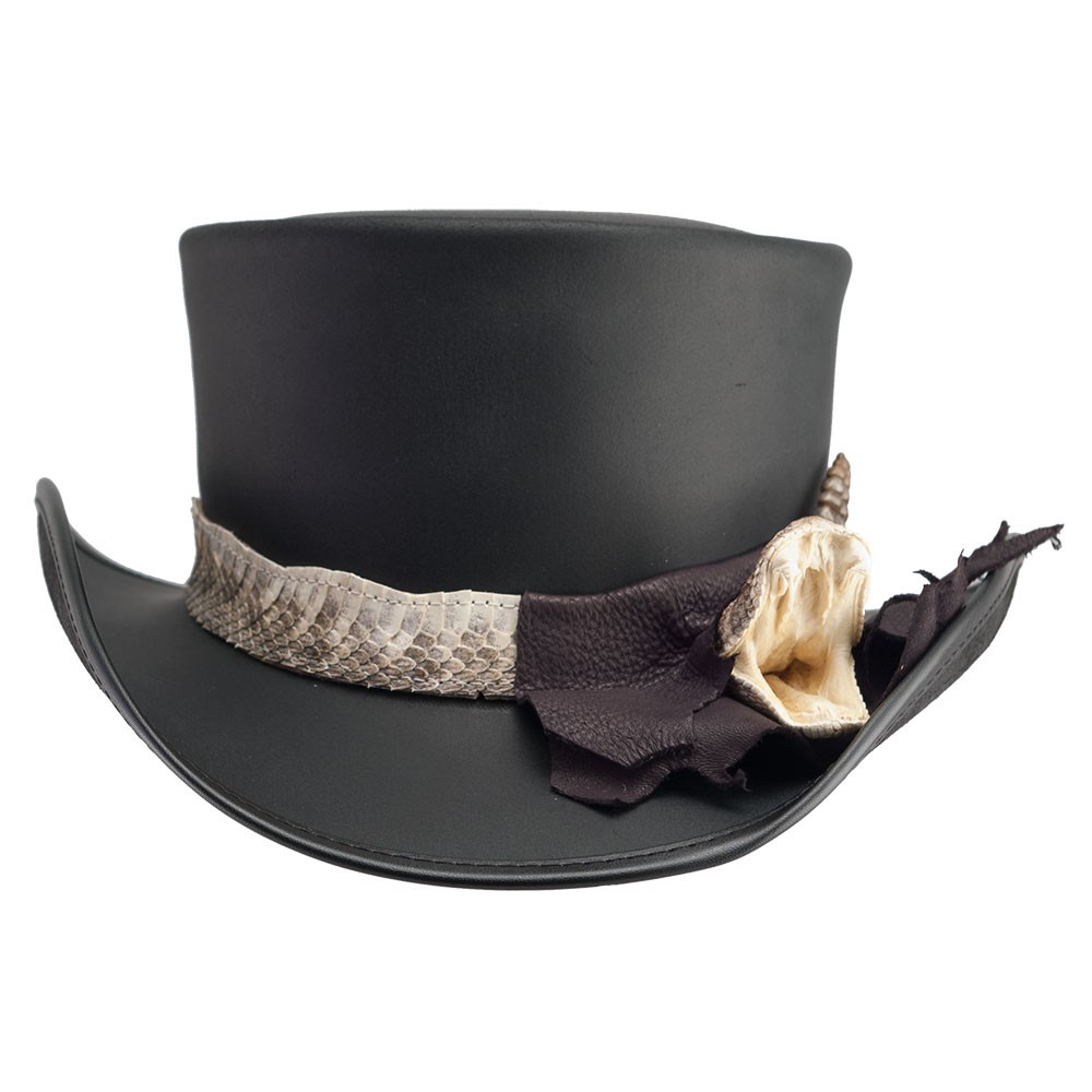 Pale Rider Leather Hat
