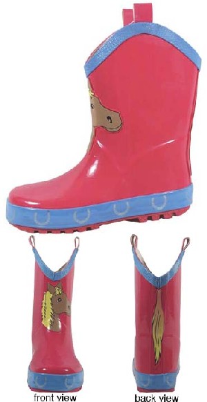 Smoky Boots Childrens Pink Rain Boots