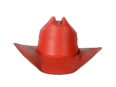 Kids Red Straw Hat