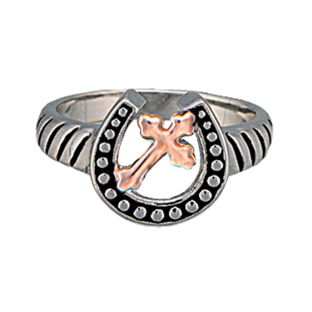 Walking God's Path Horseshoe Ring (RG1474)