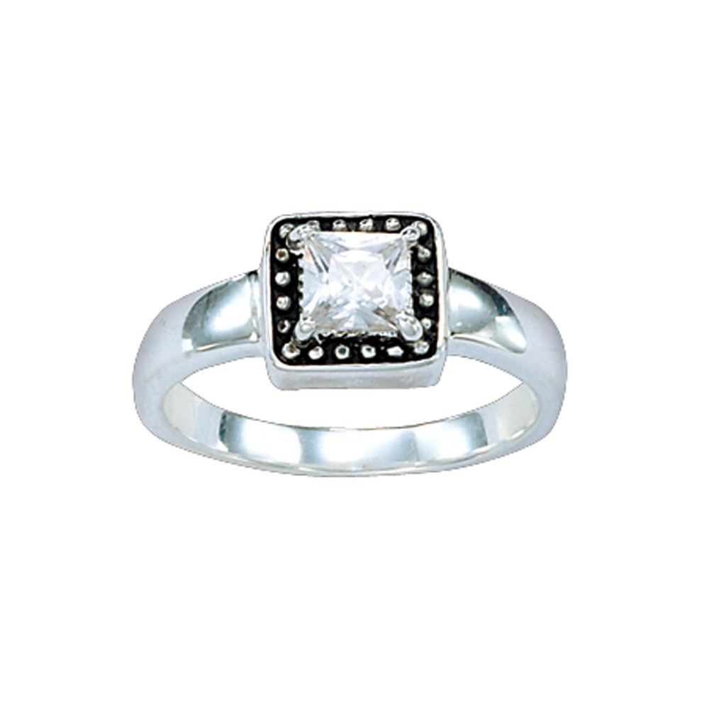 Western Princess Solitaire Ring (RG20CZ)