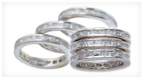 Silver Channels Triple Stack Ring (RG38CZ)