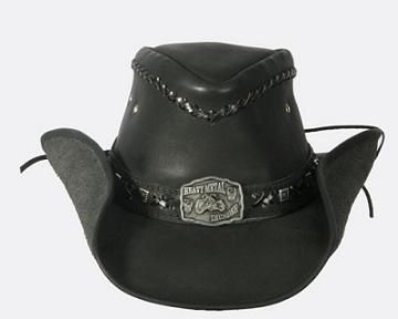 Bullhide Thunder Struck Leather Hat