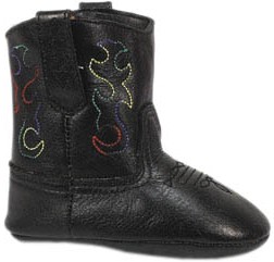 Smoky Boots Baby Black Cowboy