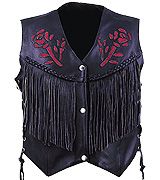 Women's Red Rose Vest