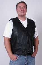 Leather Vest Mens