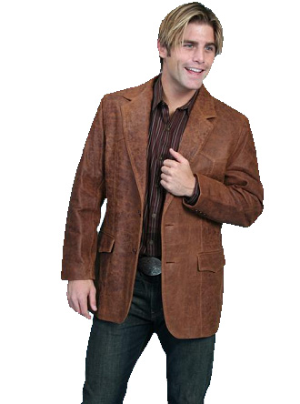 Brown Western Blazer