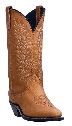 Womens Deertan Laredo Boot Walnut