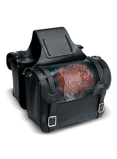 Large Eagle Leather Saddlebag