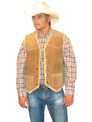 Scully Boar Suede Hunting Vest