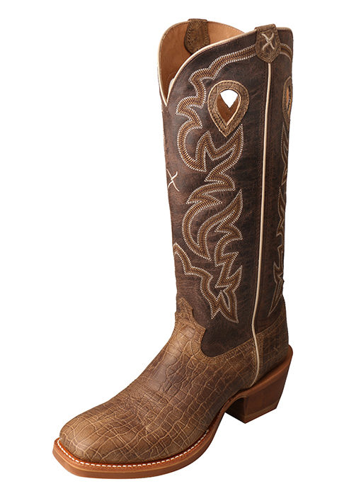 Mens Buckaroo Boot  Crazy Horse Taupe