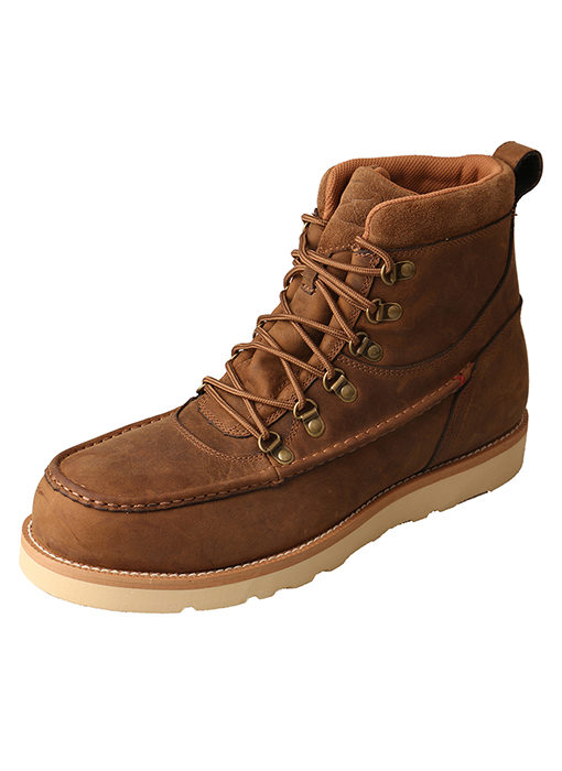 Mens Casual Shoe  Distressed Saddle  Alloy Toe|Waterproof