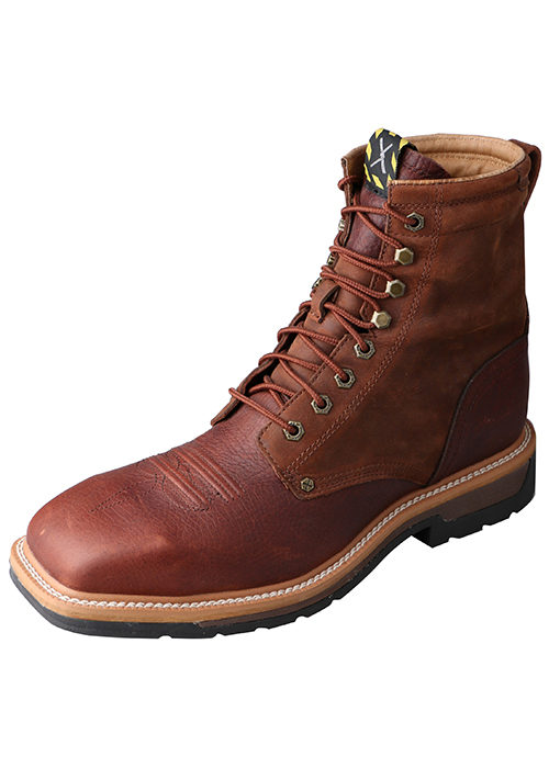 Mens Twisted X Cowboy Work Lacer (STEEL TOE/ WATERPROOF)