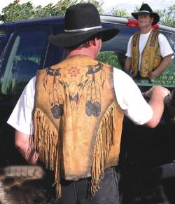 Bullhead Print Vest