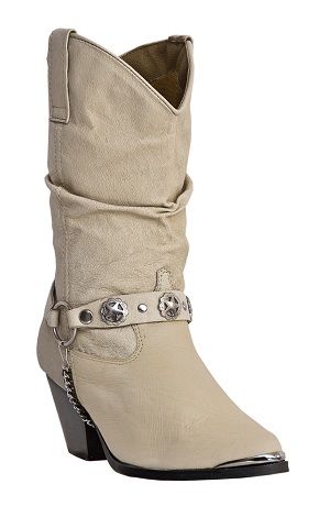 Womens Dingo Boot Strap Slouch Boot Tan