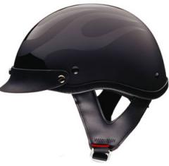 Flat Black Shorty Helmet