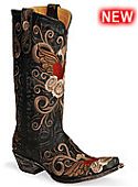Womens Old Gringo Boots Grace Black
