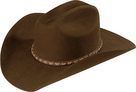 Justin Plains 2X Wool Cowboy Hat