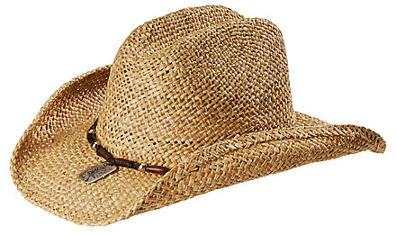 Kenny Chesney Wood Bead Moroca Straw