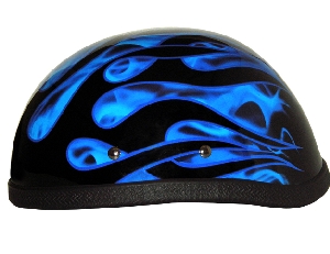 Blue Flame Novelty Helmet