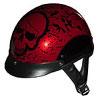 Helmets Inc. Vented Red Boneyard Helmet