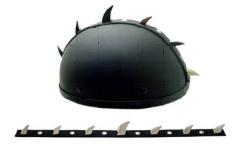 Short Claw Spike Strip Mohawk