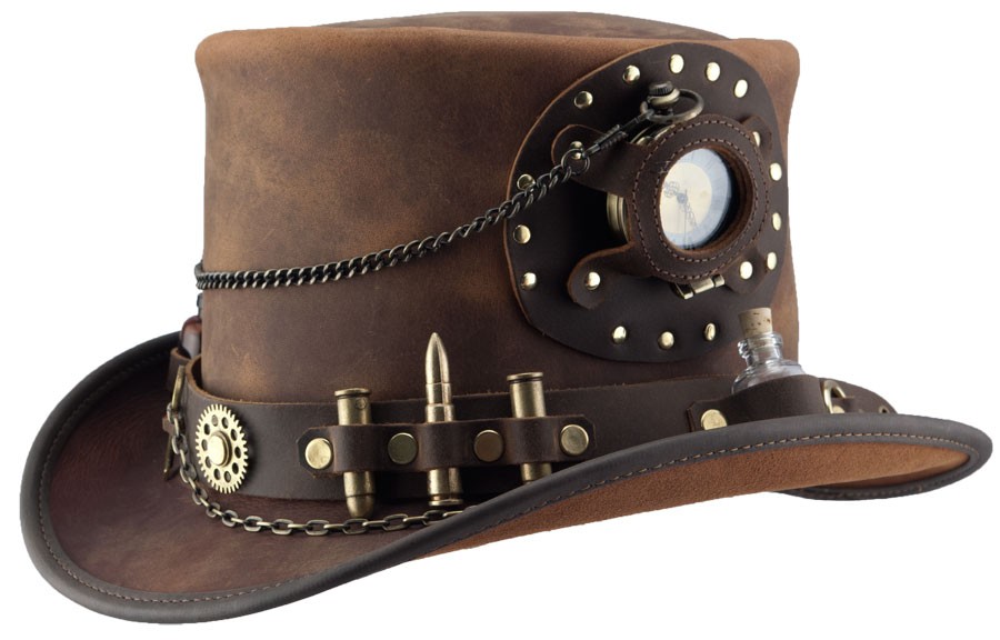 leather top hats for sale