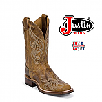 Women's Justin Bent Rail TAN DAMIANA  BRL212