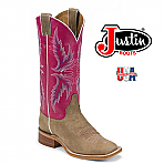 Women's Justin Bent Rail TAN VINTAGE COW BRL311