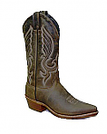 Abilene Men's Olive Brown Cowboy Boot